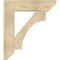 Ekena Millwork Westlake Slat Rough Sawn Bracket, Douglas Fir, 6"W x 30"D x 34"H BKT06X30X34WTL06RDF - alternate 2